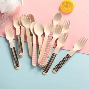 Wooden Cutlery (Spoons, Forks & Knives)